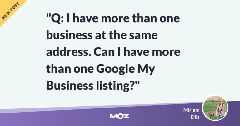 Google My Business: FAQ pour plusieurs entreprises à la même adresse