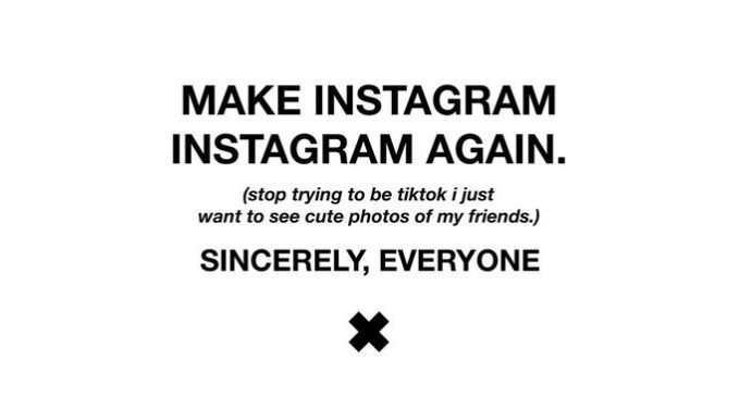 Les utilisateurs d’Instagram appellent l’application à cesser d’essayer d’être comme TikTok, avec Kylie Jenner rejoignant la poussée