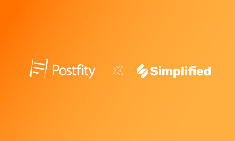 Postfity rejoint Simplified.com !  L’IA + la gestion des médias sociaux est arrivée !