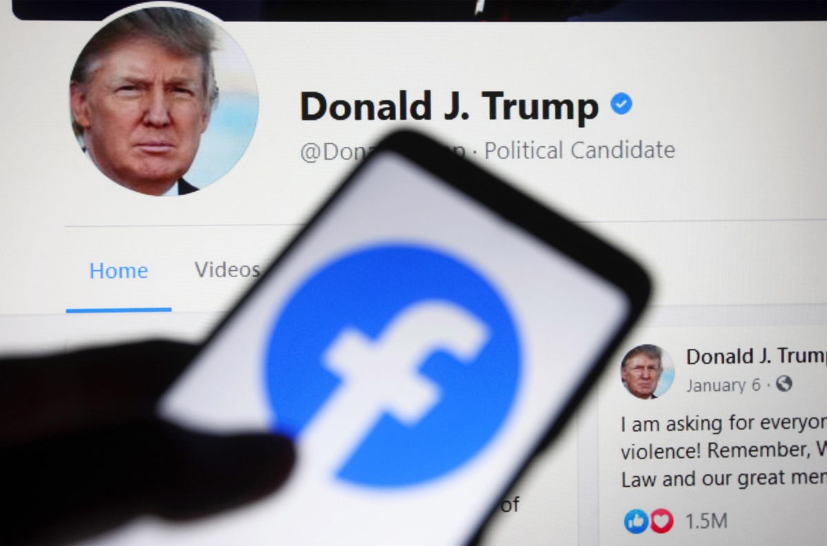 Trump revient sur Facebook – Faut-il prendre des mesures pour le garder sous contrôle ?