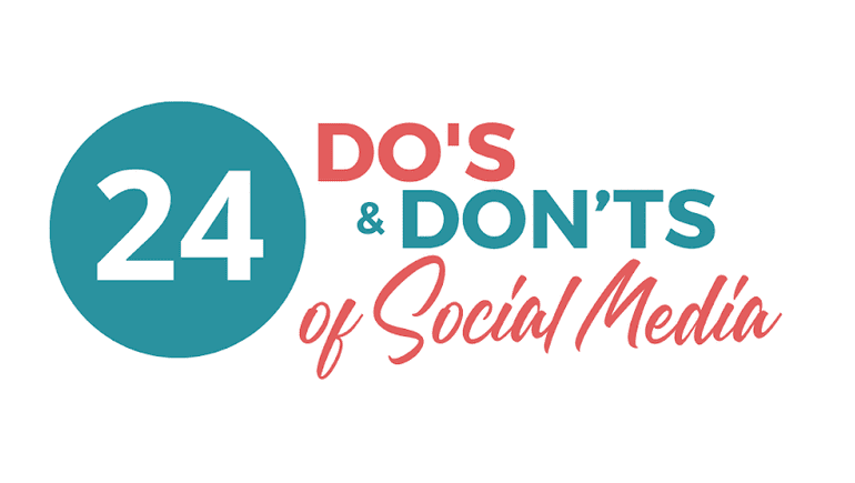 24 choses à faire et à ne pas faire en matière de marketing sur les réseaux sociaux [Infographic]