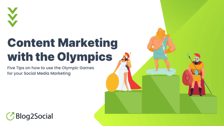 Cinq conseils pour utiliser les Jeux olympiques dans votre marketing sur les réseaux sociaux