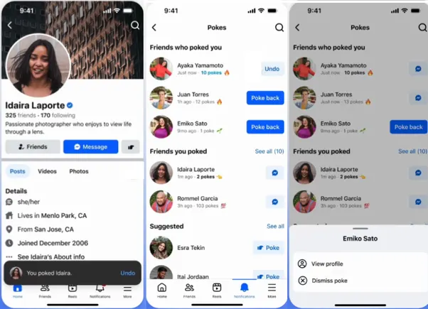 Facebook essaie de faire en sorte que les pokes se produisent (encore)