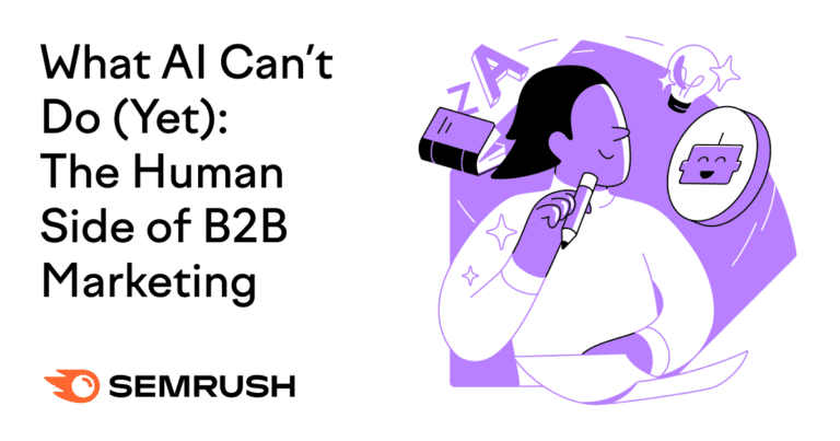 Le marketing AI B2B a des limites: pourquoi les humains comptent toujours