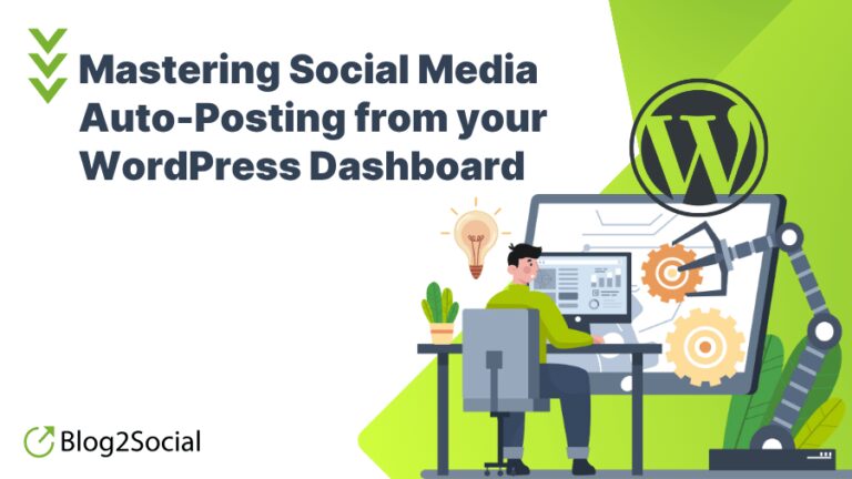Maîtriser la publication automatique sur les réseaux sociaux à partir de votre tableau de bord WordPress