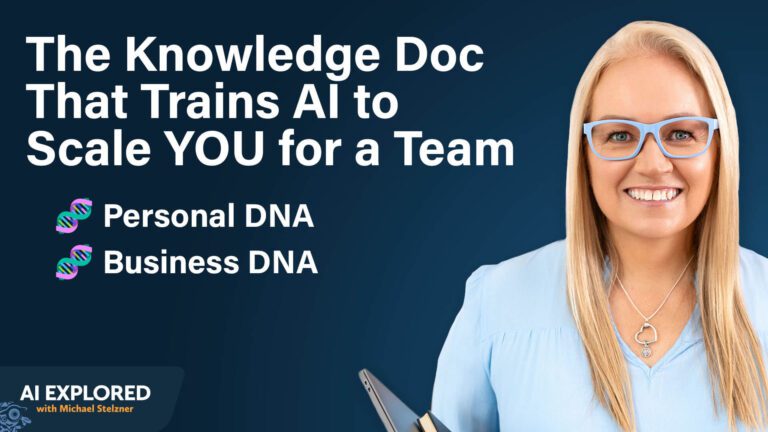 Clonez vos connaissances : faire en sorte que l'IA vous ressemble vraiment : Social Media Examiner