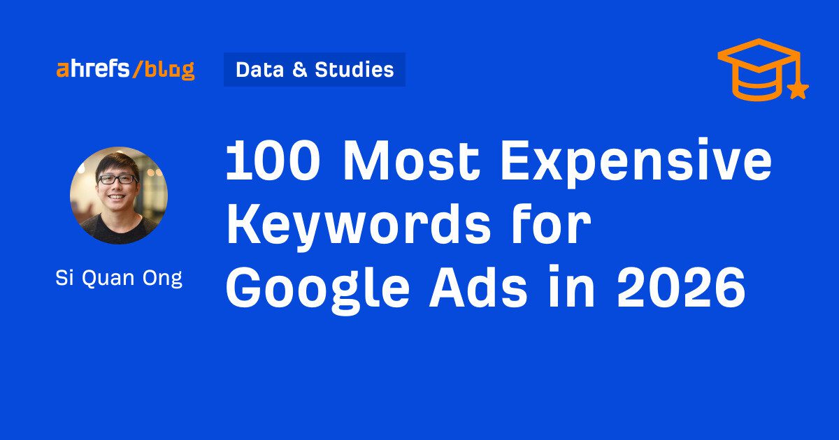 100 mots clés les plus chers pour Google Ads en 2026